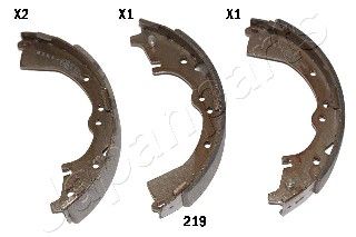 JAPANPARTS Piduriklotside komplekt GF-219AF