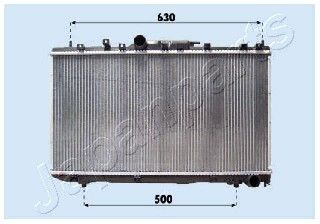 JAPANPARTS Radiaator,mootorijahutus RDA153098