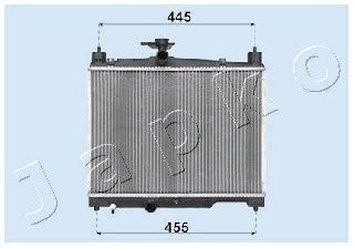 JAPKO Radiaator,mootorijahutus RDA153041