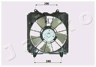 JAPKO Ventilaator,mootorijahutus VNT192001