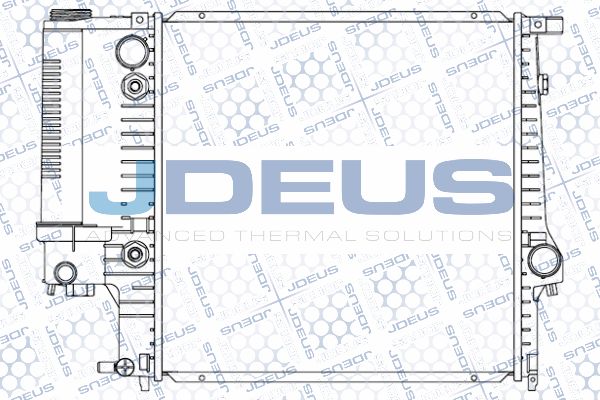 JDEUS Radiaator,mootorijahutus 005M48