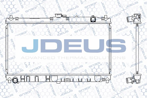 JDEUS Radiaator,mootorijahutus 016M25