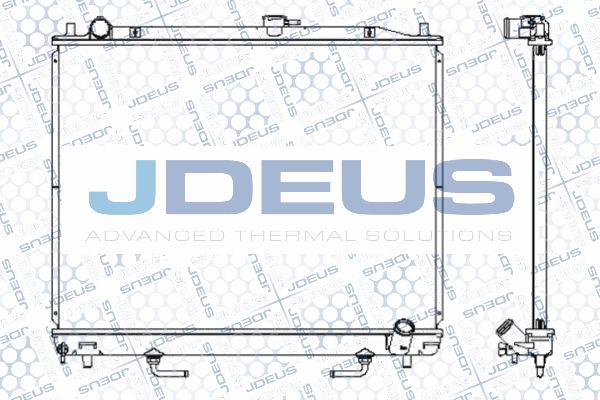 JDEUS Radiaator,mootorijahutus 018M42