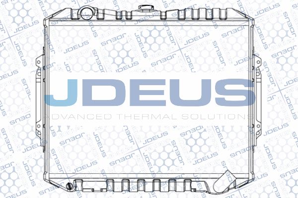 JDEUS Radiaator,mootorijahutus 018M46