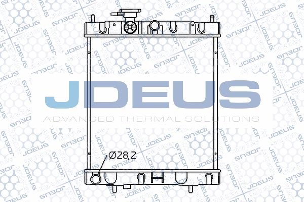 JDEUS Radiaator,mootorijahutus 019M17