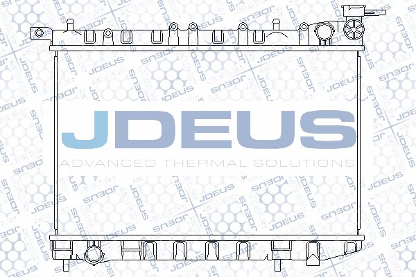 JDEUS Radiaator,mootorijahutus 019M30