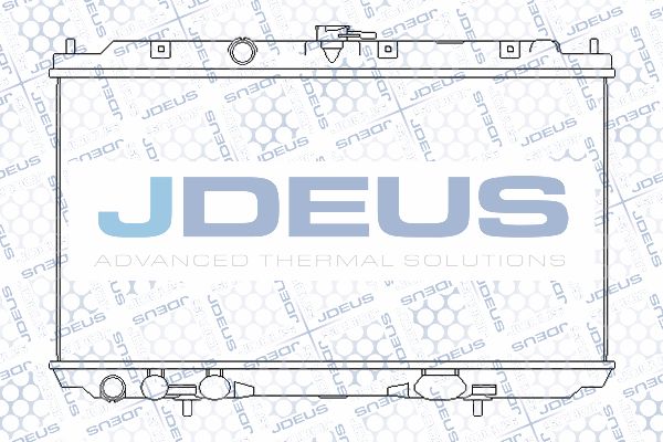 JDEUS Radiaator,mootorijahutus 019M57