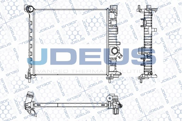 JDEUS Radiaator,mootorijahutus 020M77