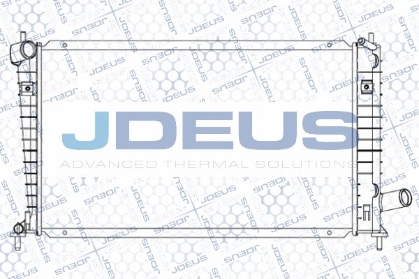 JDEUS Radiaator,mootorijahutus 024M02