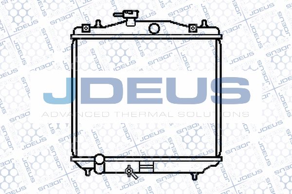 JDEUS Radiaator,mootorijahutus 026M01