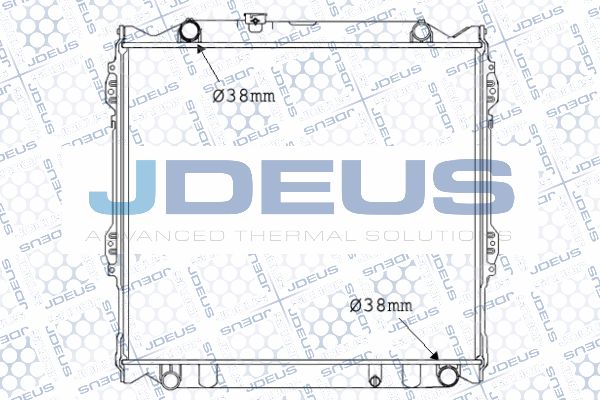 JDEUS Radiaator,mootorijahutus 028M44