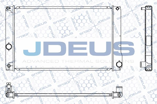 JDEUS Radiaator,mootorijahutus 028M82