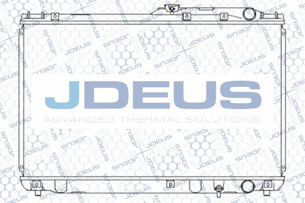 JDEUS Radiaator,mootorijahutus 028N40