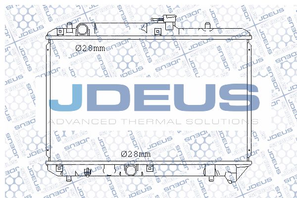 JDEUS Radiaator,mootorijahutus 042M04