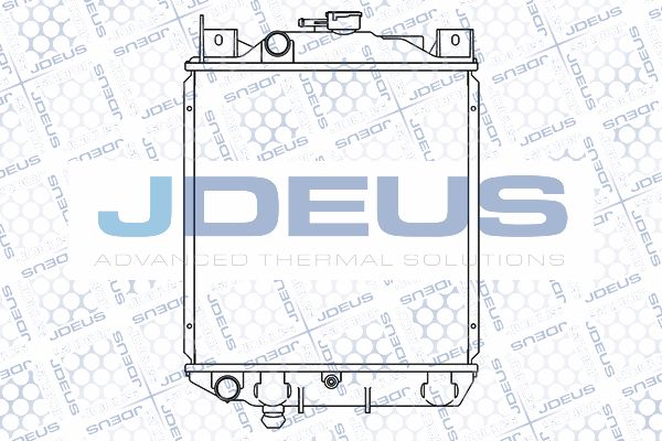 JDEUS Radiaator,mootorijahutus 042M12