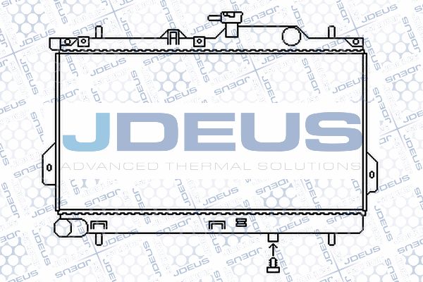 JDEUS Radiaator,mootorijahutus 054M17