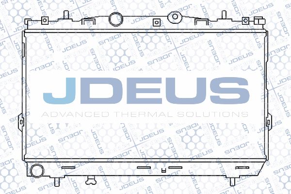 JDEUS Radiaator,mootorijahutus 054M30