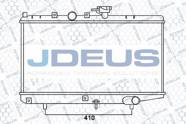 JDEUS Radiaator,mootorijahutus 065M22