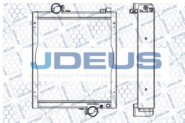 JDEUS Radiaator,mootorijahutus 099M04