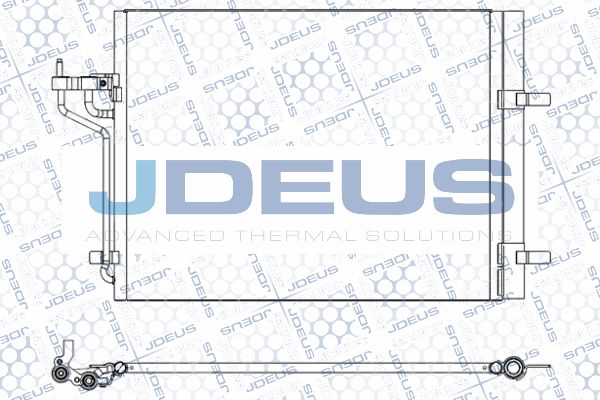 JDEUS Конденсатор, кондиционер 712M40