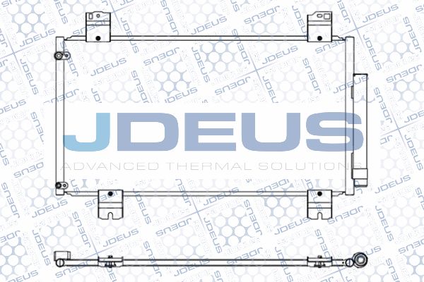 JDEUS Конденсатор, кондиционер 713M35