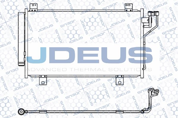 JDEUS Конденсатор, кондиционер 716M40