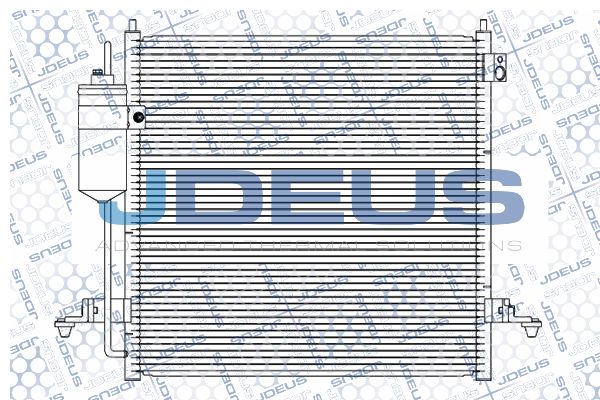 JDEUS Конденсатор, кондиционер 718M44