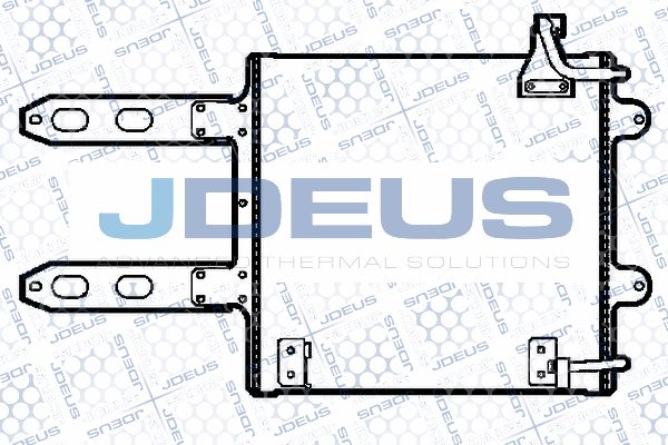 JDEUS Конденсатор, кондиционер 730M49