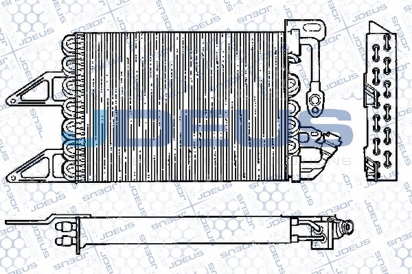 JDEUS Конденсатор, кондиционер 736M06