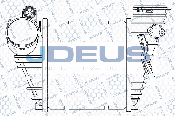 JDEUS Kompressoriõhu radiaator 801M05A