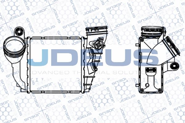 JDEUS Kompressoriõhu radiaator 801M06A