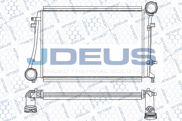 JDEUS Kompressoriõhu radiaator 801M32A