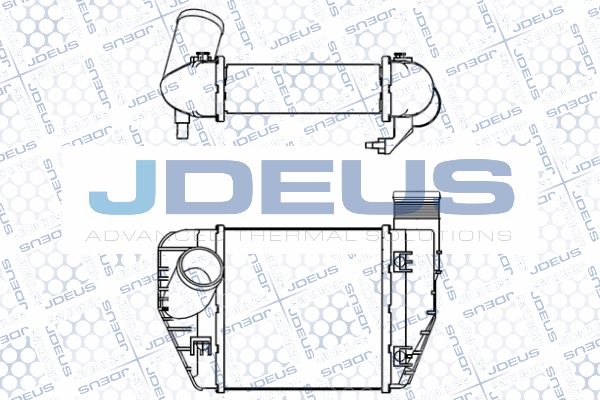 JDEUS Kompressoriõhu radiaator 801M39A