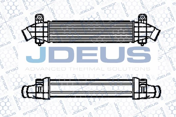 JDEUS Kompressoriõhu radiaator 812M10A