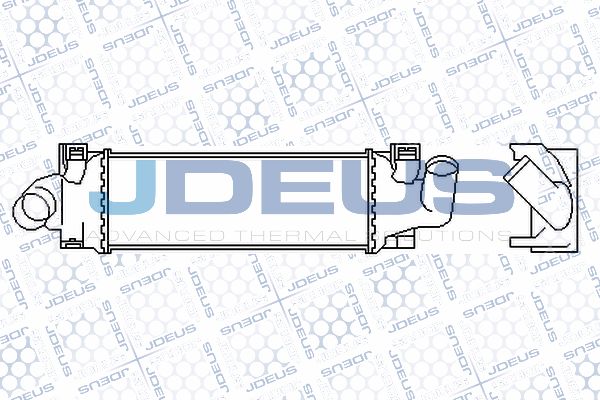 JDEUS Kompressoriõhu radiaator 812M26A