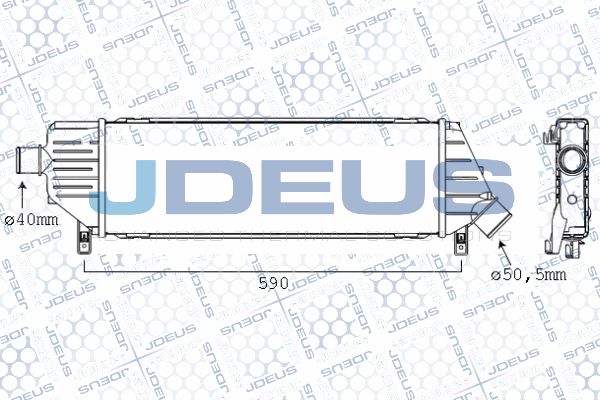 JDEUS Интеркулер 819M42A