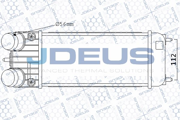 JDEUS Интеркулер 821M23A