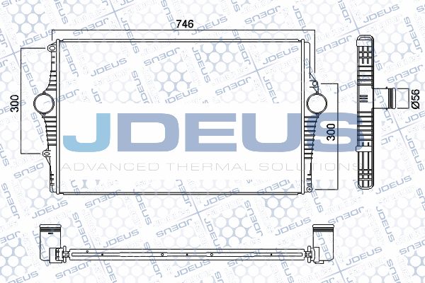 JDEUS Интеркулер 831M54A