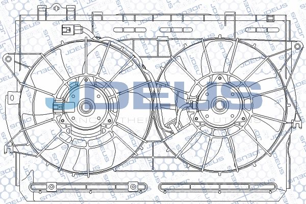 JDEUS Ventilaator,mootorijahutus EV5280110