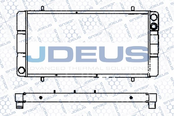 JDEUS Radiaator,mootorijahutus RA0020330