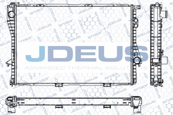 JDEUS Радиатор, охлаждение двигателя RA0050530