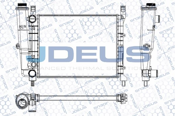 JDEUS Radiaator,mootorijahutus RA0110400