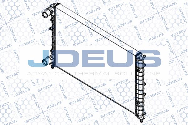 JDEUS Radiaator,mootorijahutus RA0110800