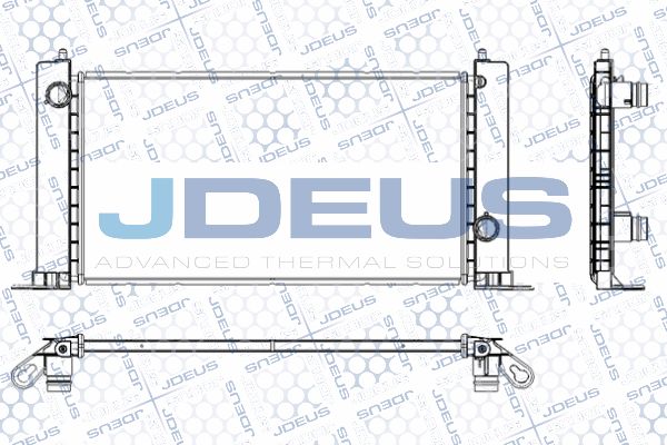 JDEUS Radiaator,mootorijahutus RA0110851