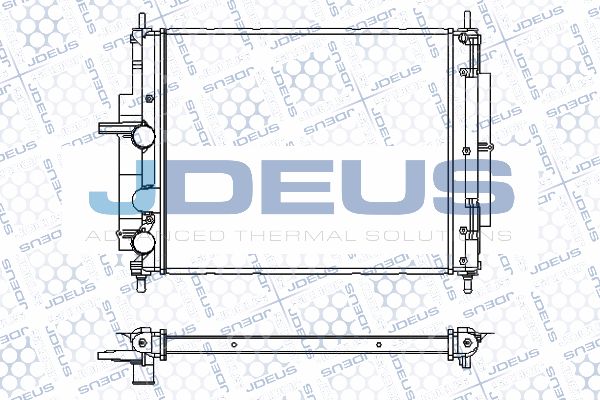 JDEUS Radiaator,mootorijahutus RA0111110