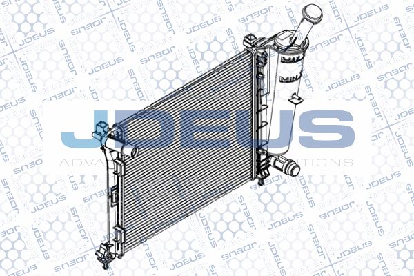 JDEUS Радиатор, охлаждение двигателя RA0111360