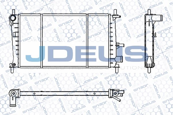 JDEUS Radiaator,mootorijahutus RA0120940