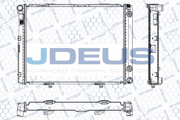 JDEUS Radiaator,mootorijahutus RA0170120