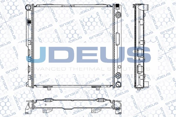 JDEUS Radiaator,mootorijahutus RA0170230