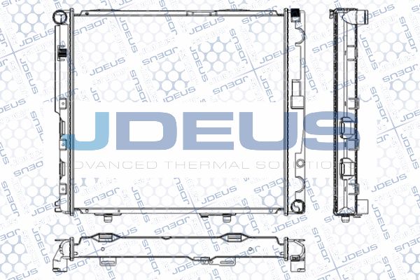 JDEUS Radiaator,mootorijahutus RA0170490